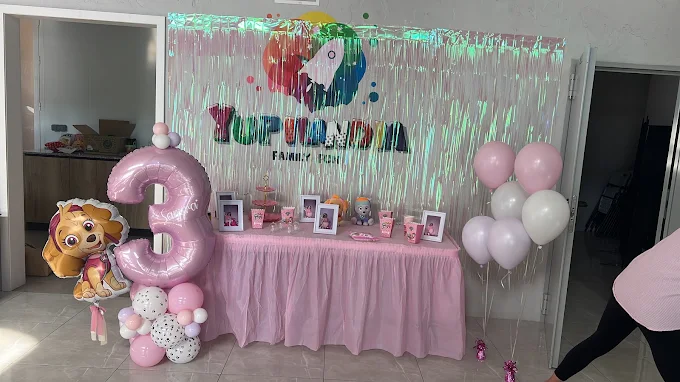 Celebración de cumpleaños Paw Patrol en Yupilandia